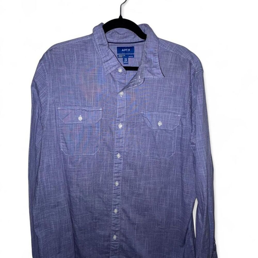 Apt-9 Women's Blue and Purple Shirt